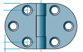 Hing rst 46x30mm