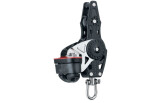 Plokk Harken 2658 järjestikune cam-cleat stopperiga max 6mm otsale 40mm WL 220kg BL 735kg