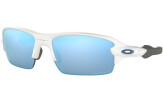 Päikeseprillid OAKLEY Flak XS Polished White Prizm Deep Water Polarized