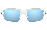 Päikeseprillid OAKLEY Flak XS Polished White Prizm Deep Water Polarized