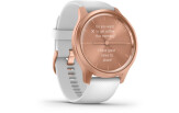 Aktiivsuskell Garmin vivomove Style, Rose Gold-White, Silicone roosa kuld/valge - silikoon