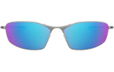 Päikeseprillid OAKLEY Whisker Satin Chrome Prizm Sapphire Polarized