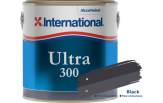 Mürkvärv International Ultra 300 Black 2,5l kõva värv kõikidele paatidele v.a.alumiinumile must 2.5l