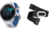 Spordikell Garmin Forerunner 265 Music, White + HRM-Pro Plus pulsivöö White + HRM-Pro Plus pulsivöö