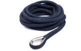 Qvarken Mooring Rope Dockline with thimble 12mm 3m navy - 2030kg Navy - 12mm 3m