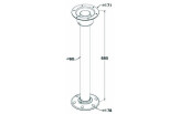 Lauajalg Marinvent MI-BSF70 eemaldatav 685mm