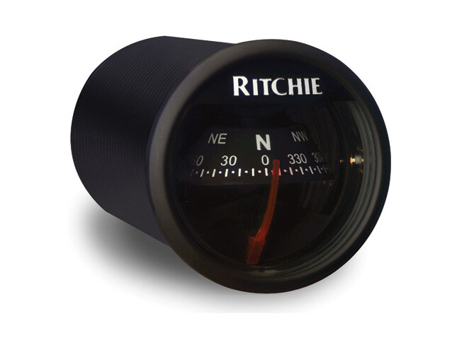 Kompass Ritchie X-21 must 51mm seinale Must