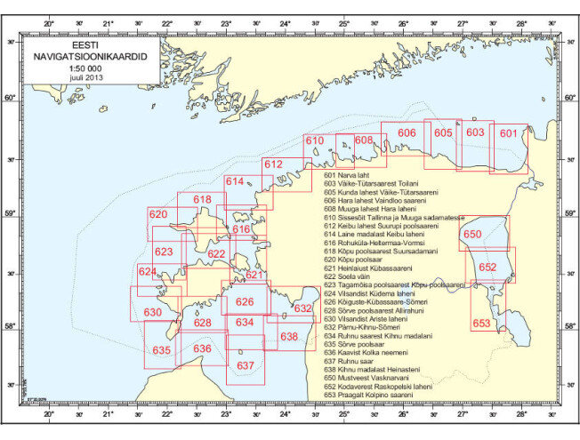 Eesti merekaart 620 620