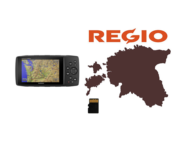 Käsi GPS Garmin GPSMAP 276CX + Regio Teed mälukaart GPSMAP 276CX + Regio Teed mälukaart