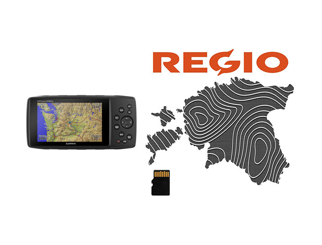 Käsi GPS Garmin GPSMAP 276CX + Regio Topo mälukaart GPSMAP 276CX + Regio Topo mälukaart