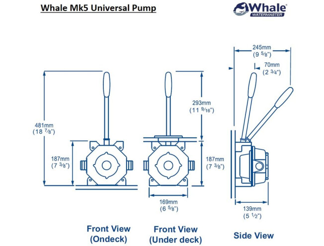 Universaalpump Whale Mk5 BP0510