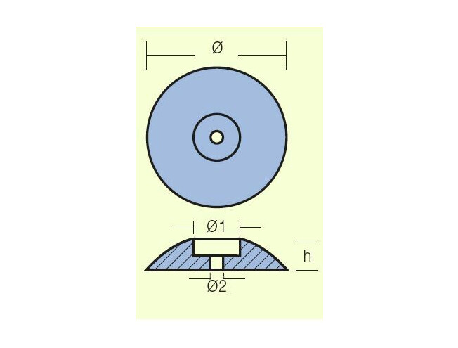 Tüüri anood 00103 110mm 2tk