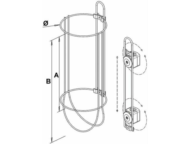 Vendri korv Nawa rst ∅ 230mm