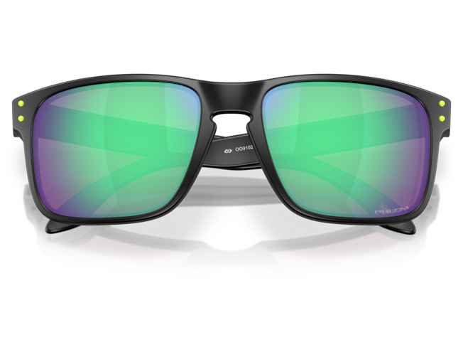 Päikeseprillid OAKLEY HOLBROOK MATTE BLACK PRIZM ROAD JADE Matte Black Prizm Road Jade