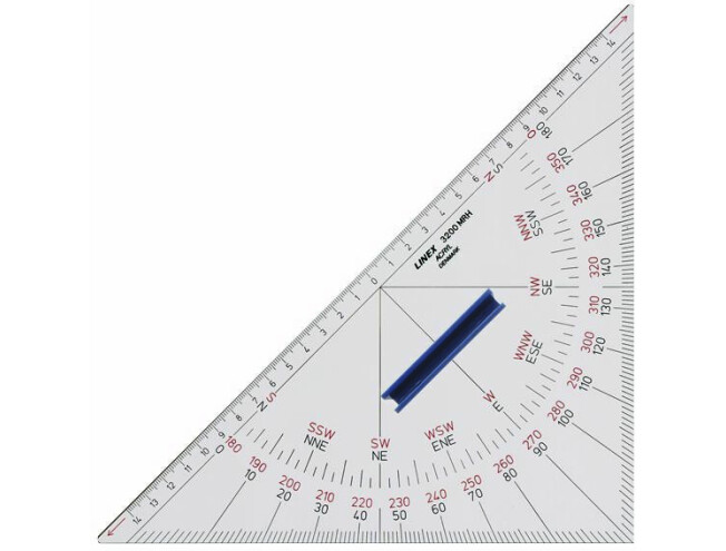 Navigatsiooni kolmnurk Linex 32cm