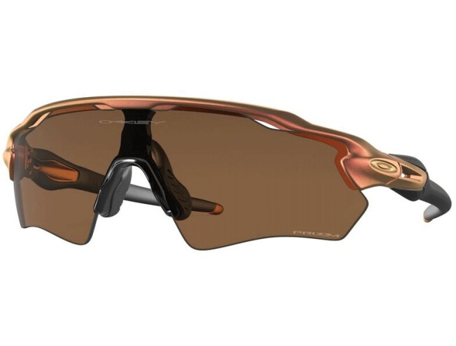 Päikeseprillid OAKLEY RadarEV XS Matte Red/gold Colorshift Prizm Bronze Matte Red/Gold Colorshift Prizm Bronze