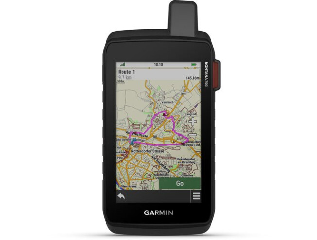 Käsi GPS Montana 700i (inReach)