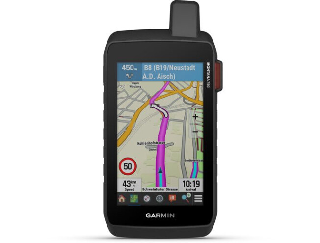 Käsi GPS Montana 750i (inReach)