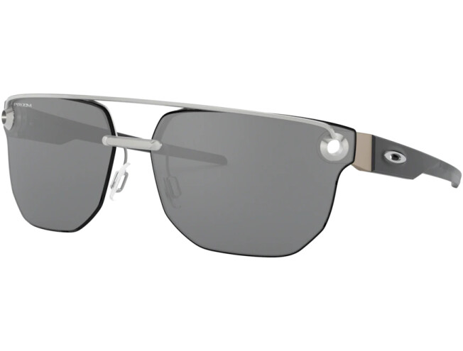 Päikeseprillid OAKLEY Chrystl Satin Chrome Prizm Black Satin Chrome Black