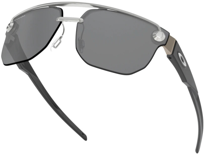 Päikeseprillid OAKLEY Chrystl Satin Chrome Prizm Black Satin Chrome Black