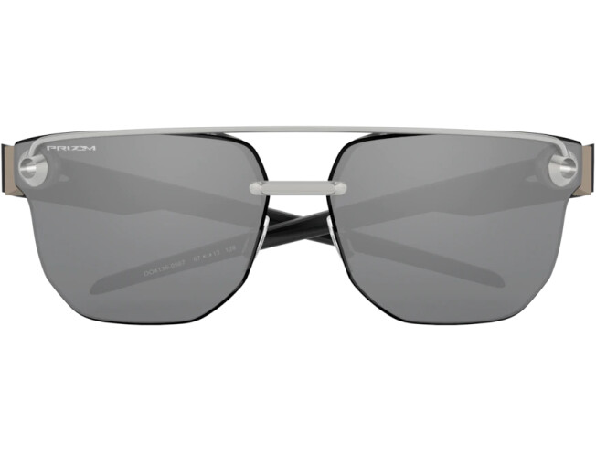 Päikeseprillid OAKLEY Chrystl Satin Chrome Prizm Black Satin Chrome Black