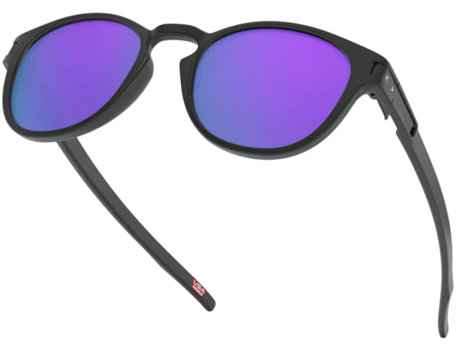 Päikeseprillid OAKLEY Latch Matte Black Prizm Violet Matte Black Prizm Violet