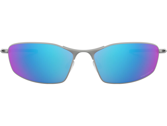 Päikeseprillid OAKLEY Whisker Satin Chrome Prizm Sapphire Polarized