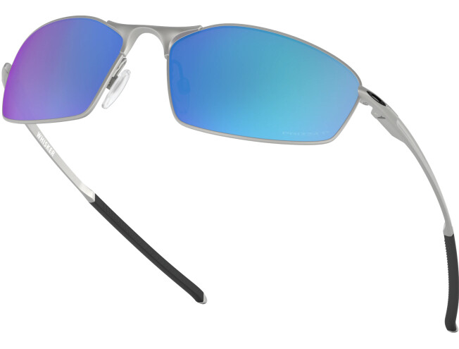 Päikeseprillid OAKLEY Whisker Satin Chrome Prizm Sapphire Polarized