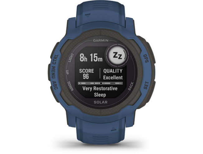 Seikluskell Garmin Instinct 2 Solar Tidal Blue Solar Tidal Blue