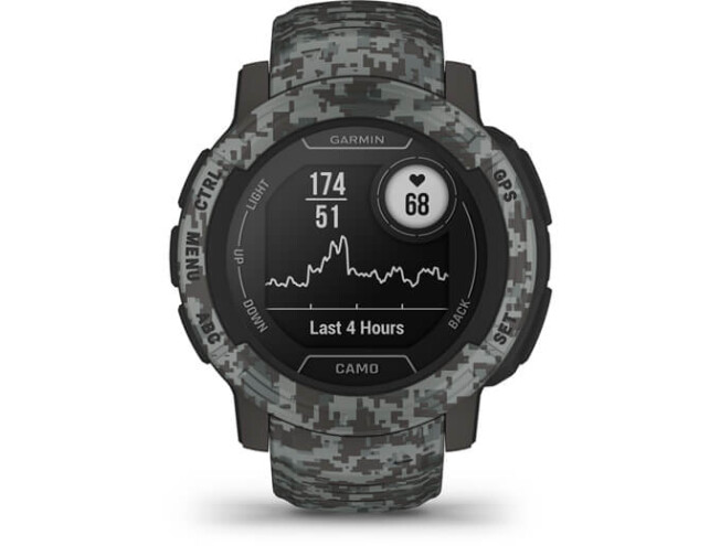 Seikluskell Garmin Instinct 2 Camo Edition Graphite Camo Graphite Camo