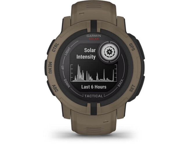 Seikluskell Garmin Instinct 2 Solar Tactical Edition Coyote Tan Solar Tactical Coyote Tan