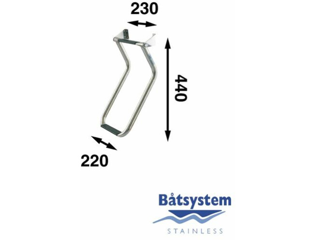 Redel Batsystem BUT30 2 astet 400x225mm