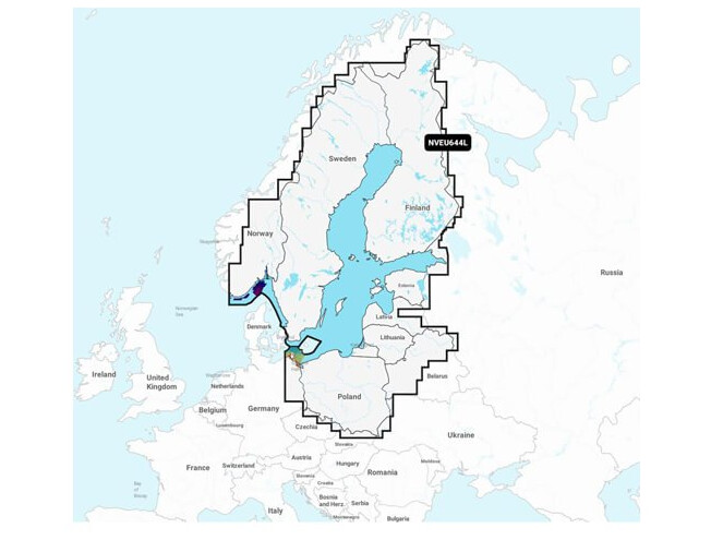Läänemeri Navionics Vision+ NSEU644L