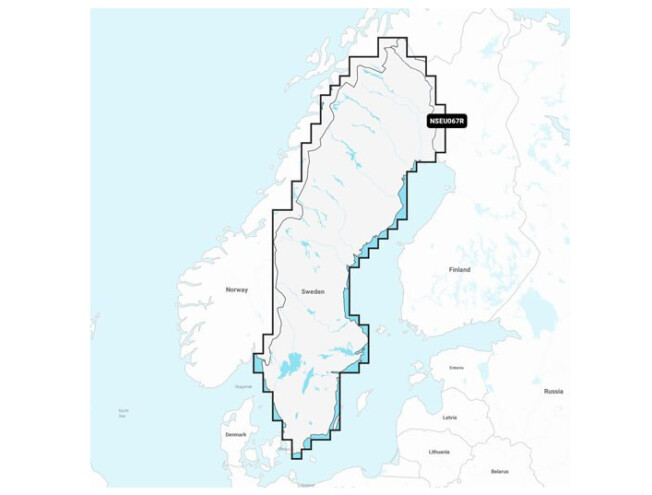 Rootsi siseveekogud Navionics+ NSEU067R