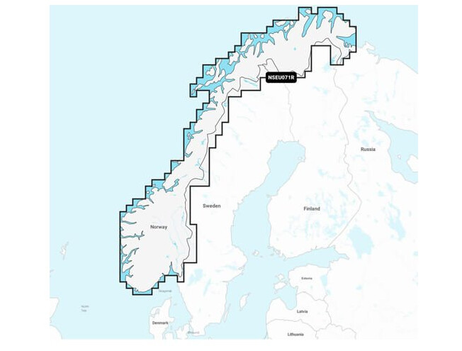 Norra siseveekogud Navionics+ NSEU071R