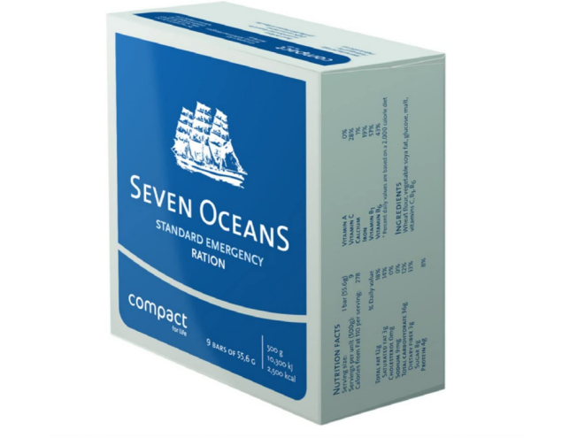 Hädaabi toidupakk Seven Ocean 500g