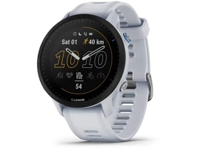 Spordikell Garmin Forerunner 955 valge Whitestone