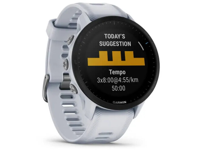 Spordikell Garmin Forerunner 955 valge Whitestone