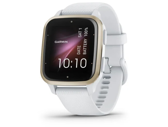 Aktiivsuskell Garmin VENU SQ 2 White/Cream Gold White/Cream Gold