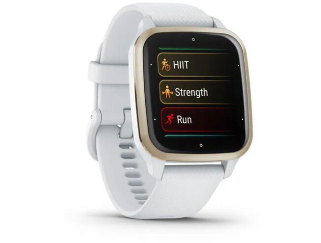 Aktiivsuskell Garmin VENU SQ 2 White/Cream Gold White/Cream Gold