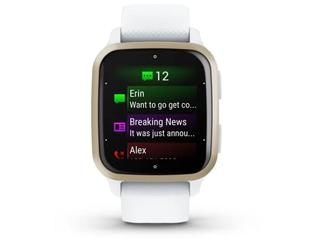 Aktiivsuskell Garmin VENU SQ 2 White/Cream Gold White/Cream Gold