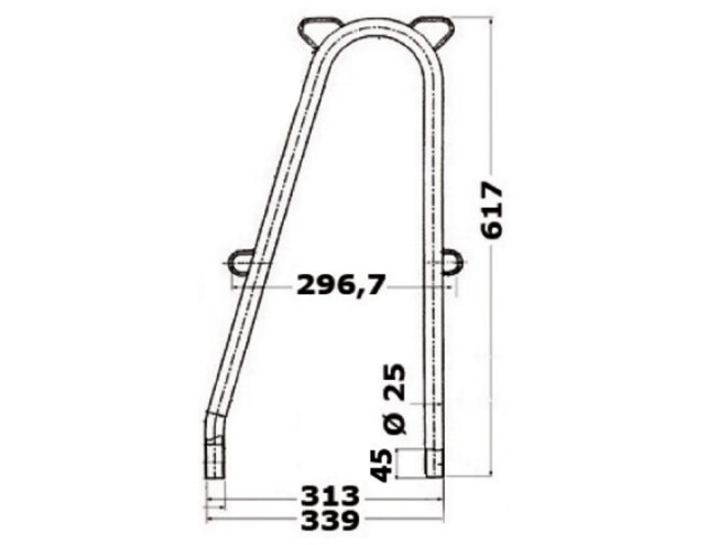 Vöörikantsel rst 61mm