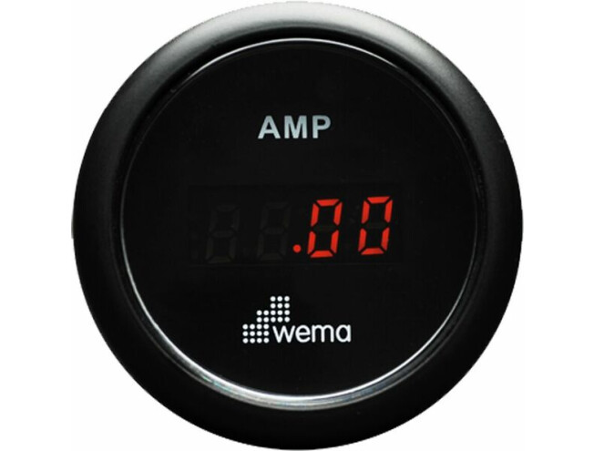 Ampermeeter Wema 110337 must ∅ 52mm