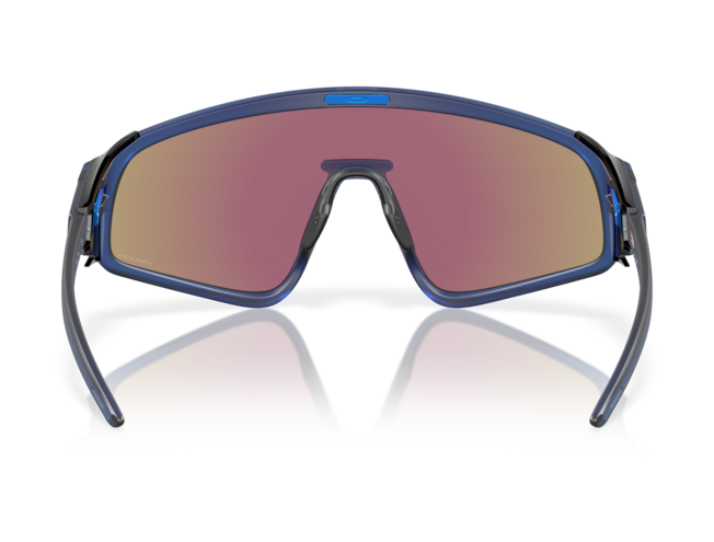 Päikeseprillid OAKLEY Latch Panel Matte Transparent Navy Prizm Sapphire Matte Transparent Navy Prizm Sapphire