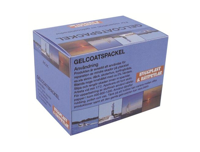 Gelcoat pahtel 100g, valge