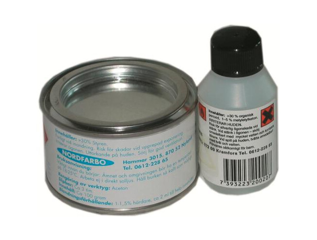 Gelcoat pahtel 100g, valge