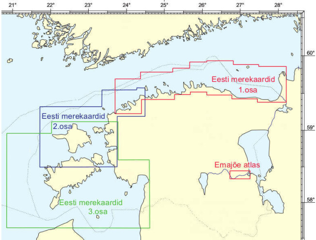 Eesti merekaardid 1.osa