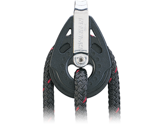 Plokk Harken 2650 1-ne max 10mm otsale 40mm WL 220kg BL 735kg