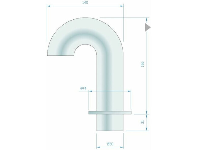 Kaabli läbiviik Svanhals rst 160mm