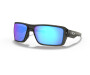 Päikeseprillid OAKLEY Double Edge Grey Smoke Prizm Sapphire Polarized Grey Smoke Prizm Sapphire Polarized